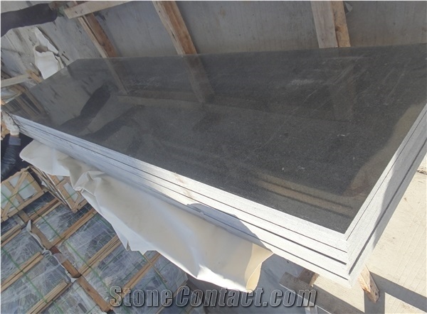 G654 Granite/Padang Black Granite/Padang Dark Granite Tiles Polishing