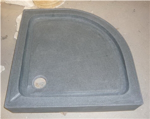 G654 Sesame Black Granite Shower Trays,Shower Bases for Home/Hotel Bathroom Decor