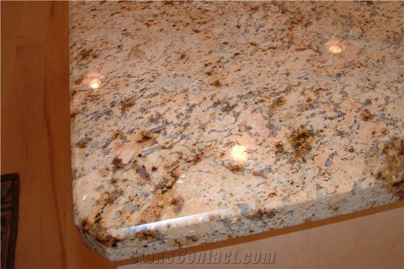 Giallo Ornamental Granite Kitchen Countertops Bar Tops Bench Tops From China Stonecontact Com