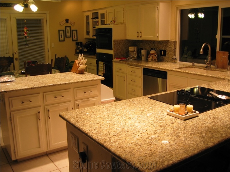 New Venetian Gold Granite Kitchen Countertop From China 317424