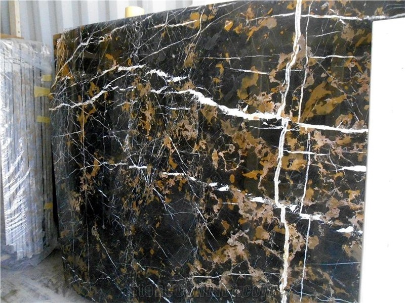 Black Gold Marble