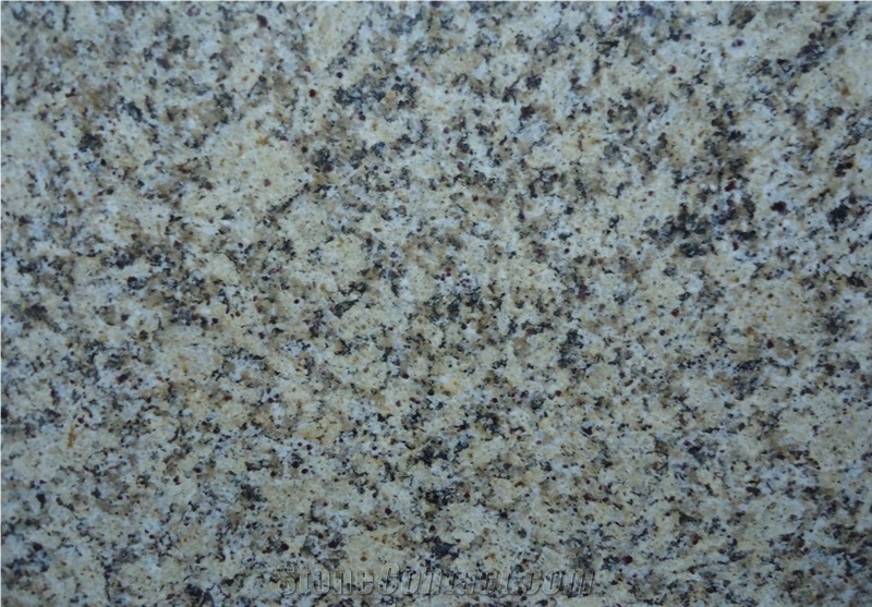 Napole Granite, Giallo Napoli Granite Slabs, Yellow Granite Brazil
