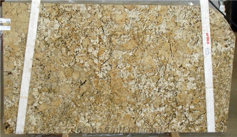 Summer Granite Slabs, Brazil Yellow Granite