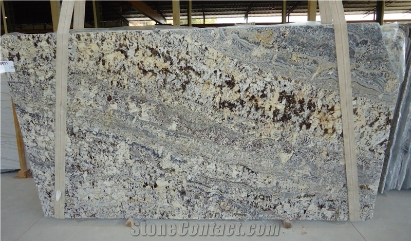 White Persa Granite Slabs & Tiles
