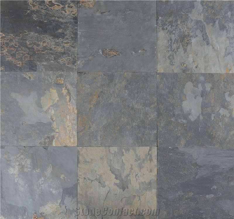 Autumn Multy Blend Slate Tiles & Slabs