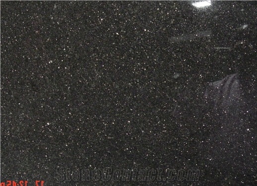 Black Galaxy Granite Tiles & Slabs, Polished Granite Floor Tiles, Wall Tiles