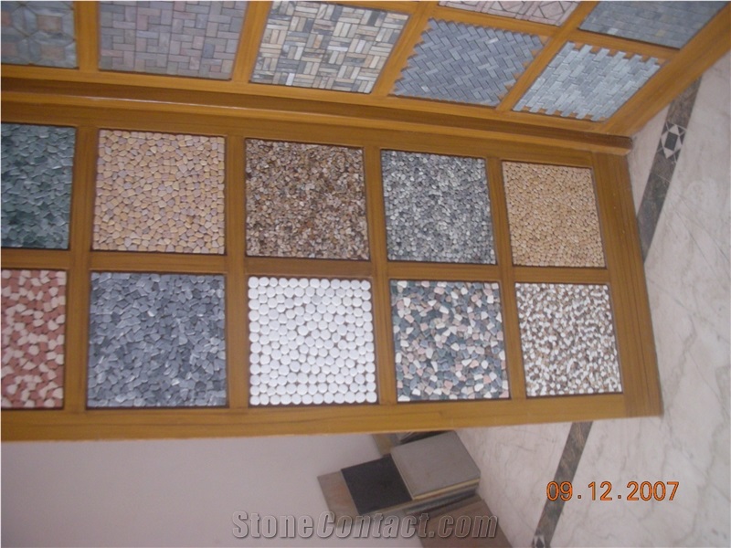 Brown Copper Slate Mosaic Tiles