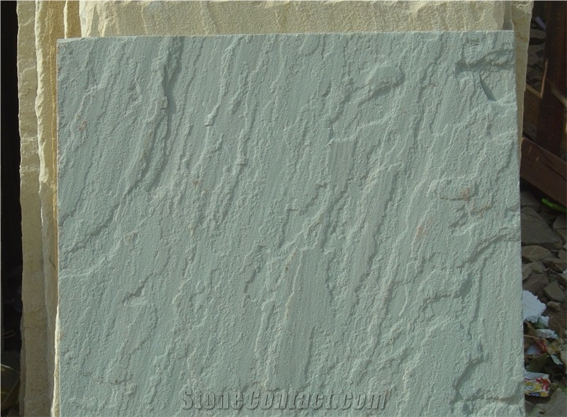 Pista Green Sandstone Paving Tiles/Slabs
