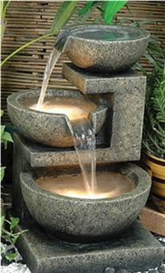 Rainbow Sandstone Garden Water Fountains