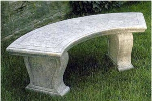 Sandstone Bench and Flower Holders