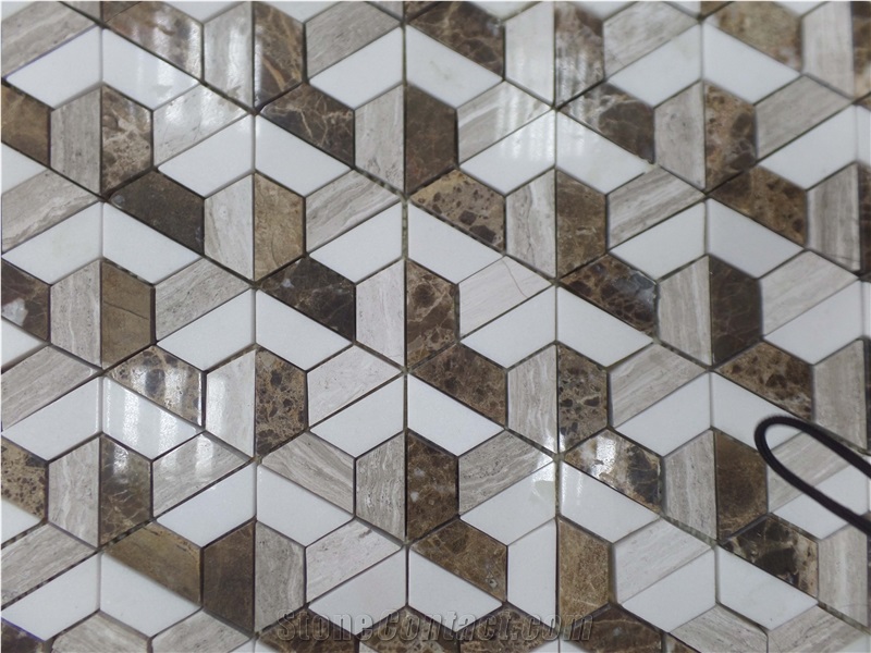 China Marble Hexagon Mosaic