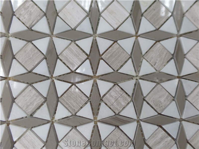 New Design Mosaic,China Marble Mosaic