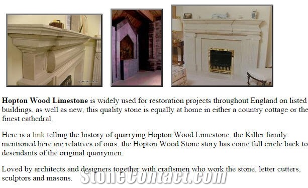 Hopton Wood Limestone Fireplaces