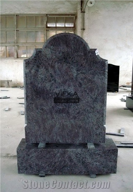 Bahama Blue Granite Tombstone & Orion Monument,Vizag Blue Granite Gravestone,India Blue Granite Headstone
