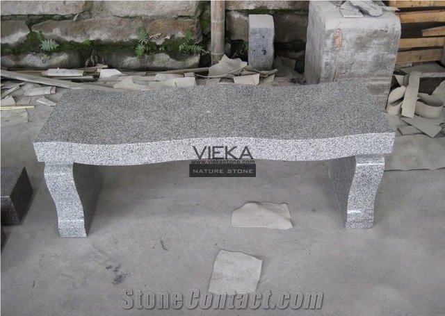 G603 Grey Granite Tombstone & Monument,Memorials,Gravestone & Headstone Bench