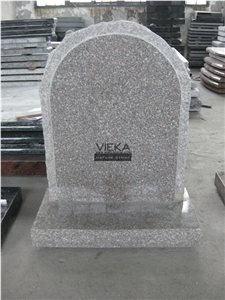 G664 Granite Book Shape Grave Marker