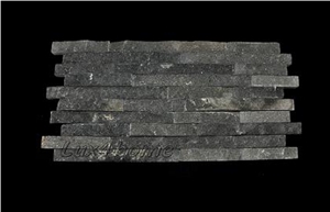 Black Stone Wall Cladding - Black Marble Wall Panel - We Produce Stone Walls in Indonesia