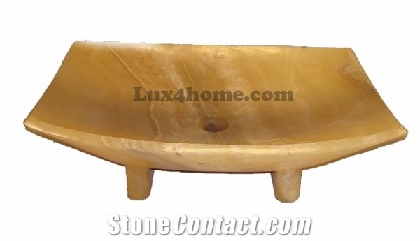 Marble Sink Animus, Beige Marble Sinks & Basins - Stone Sinks Producer from Indonesia