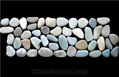 Stone Pebble Border 10x30 Taipei Green Pebble Producer Looking for Wholesale Distributors & Imporers - Indonesia