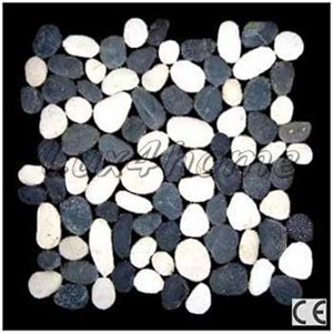 White & Black Pebble Mosaic Tile 30×30 cm Producer Looking for Wholesale Distributors & Importers