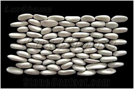 White Standing Pebble Producer / Exporter from Indonesia - Standing Stone Pebble 3d
