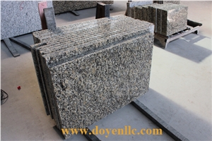 Gialle Golden Autumn Chinese Granite Slabs for Flooring Tiles, Sesame Gold Granite