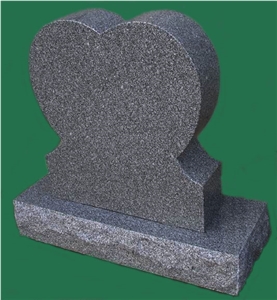 Heart Shape Monuments American Style Tombstones G654 Headstones