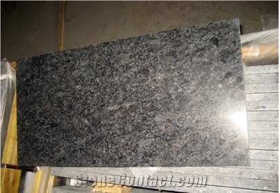Steel Grey Granite Slabs, Tiles