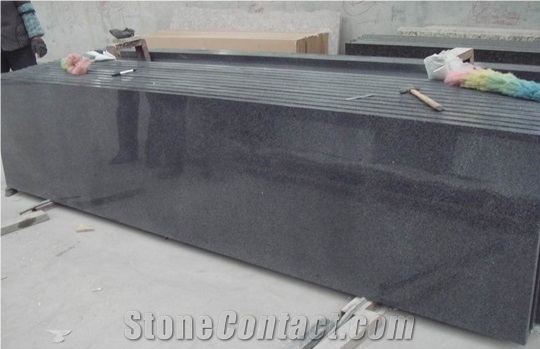 G654 Granite Kitchen Countertops,China Dark Grey Granite Countertops,Polished G654 Granite Kitchen Countertops