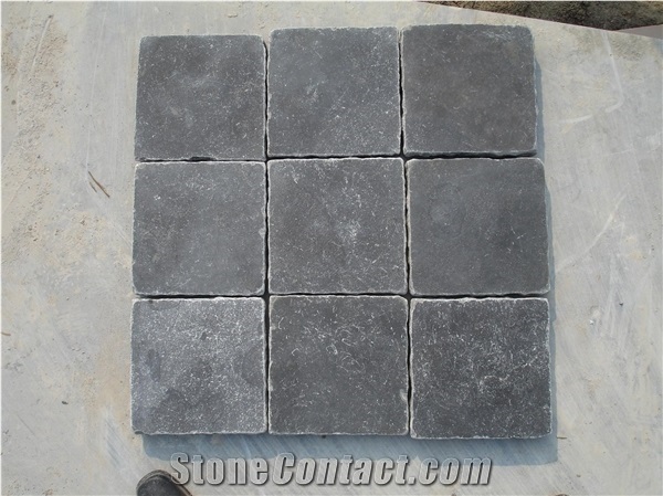 Blue Limestone Slabs & Tiles, China Brown Limestone