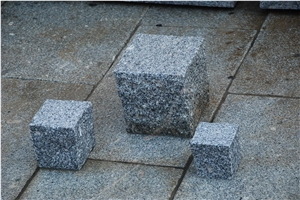 Cubes Natural Quality Grey, Grey Granite Cube Stone & Pavers