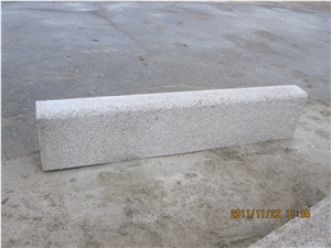 France Kerbstone Top and Front Bush Hammered, Chamfer Polished