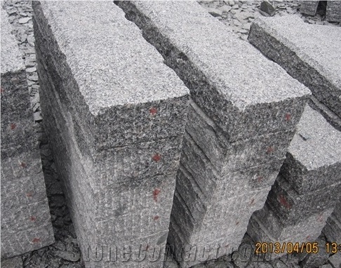 G341 Granite Kerbstone Hand-Made with Chamfer