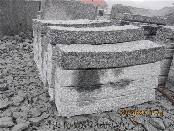G341 Granite Kerbstone Radian Kerbs