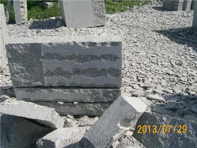 G341 Granite Kerbstones,Lowest Price Granite,Rough Picked
