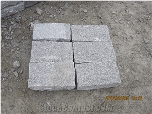 G341 Granite Natural Grey Granite Pavers 20x14x8cm