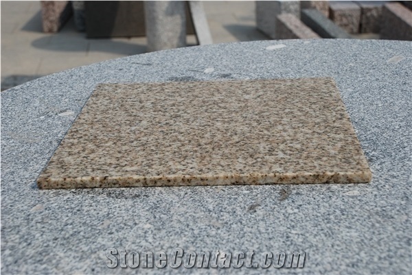 G350 Granite Tiles, China Yellow Granite