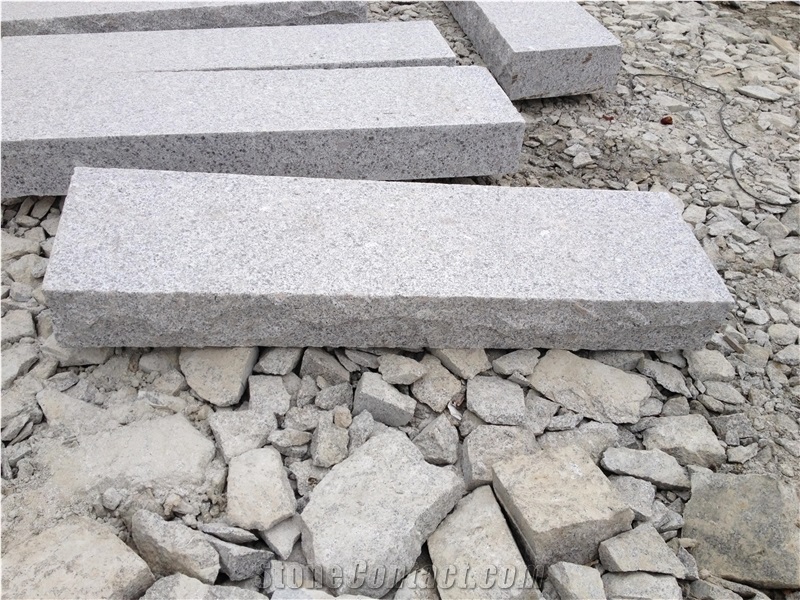 Granite Block Steps Sawn and Flamed Lowest Price