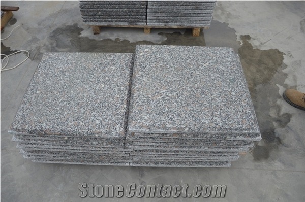 Grey Tiles & Slabs Flamed&Bush Hammered, China Grey Granite