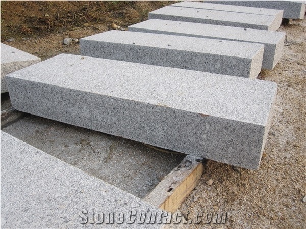 New G603 Flamed Block Steps, G341 Granite Steps
