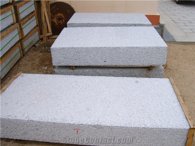 New G603 Granite Wall Stone Bricks, Grey Granite Bricks