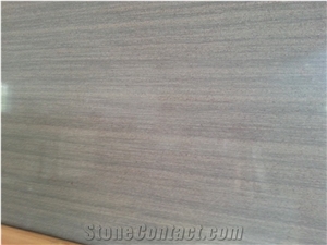 Wenge Sandstone Brown with Wood Grains Slabs & Tiles, China Brown Sandstone