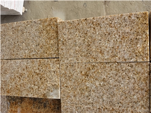 China Yellow Granite G682, Local Rusty Stone, Polished Tiles for Floor Covering