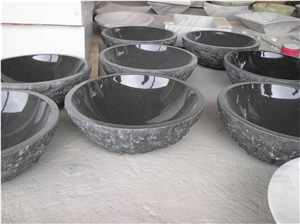 Black Granite Basins&Sinks, Shanxi Black Granite Sinks & Basins