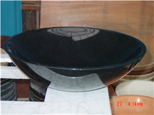 Black Granite Basins&Sinks, Shanxi Black Granite Sinks & Basins