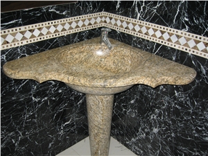 Granite Basins & Sinks Made in China, White Granite Sinks & Basins