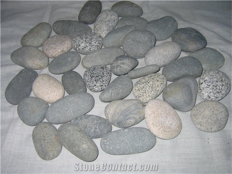 Hot Sale Bown Pebble, Brown Granite Pebble & Gravel