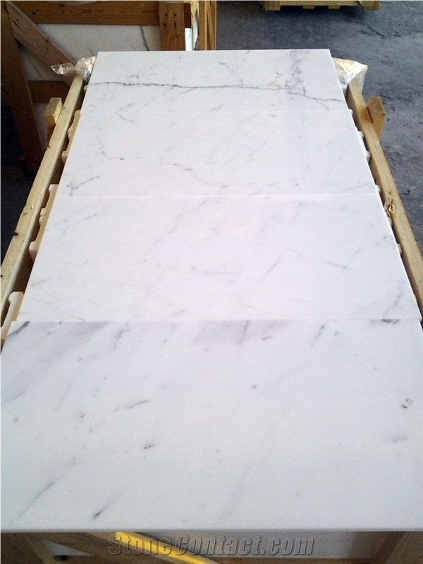 Calacatta Carrara Marble Slabs & Tiles, Italy White Marble