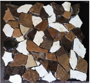 Broken Pieces Stone Mosaic / Waterproof Mosaic / Natural Marble Mosaic