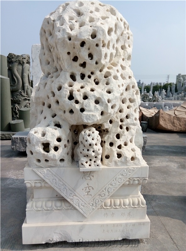 Abstract Sculpture & Statue, White Marble Statues
